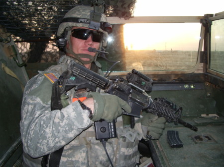 My brother Carl in Iraq 2007