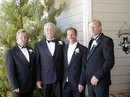 Jeff, Dad, Mike, Dennis (brothers)