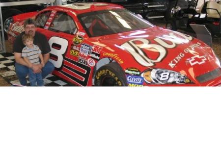 #8 car,ty,and dad