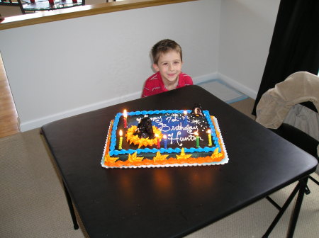 Our Son Hunter's 7th Birthday