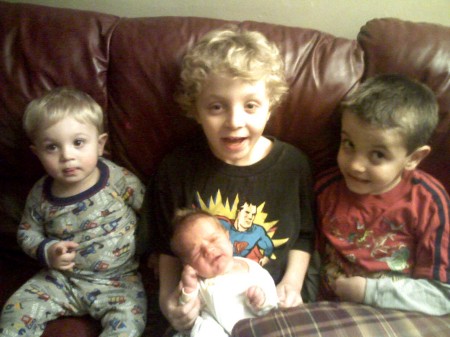 All 4 boys