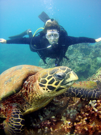 Me SCUBA diving in Maui