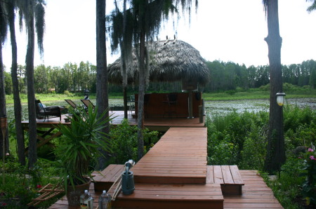 Home Life on the tiki bar