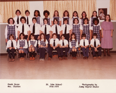 St. Johns 1979 7th grade
