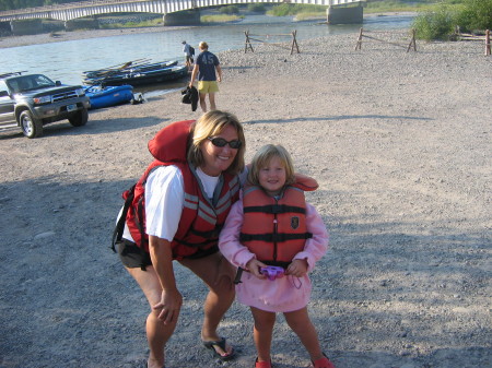 Aly and I on the Snake River