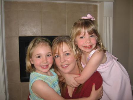 Me and my neices (my sister Amanda's girls) Samantha and Caroline