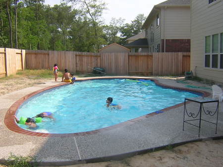 Backyard Swimming