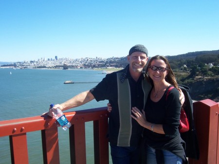 On the Golden Gate Bridge Oct 2007