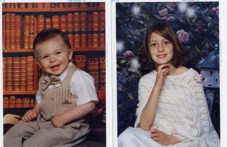 My little One's, Cody & Carissa