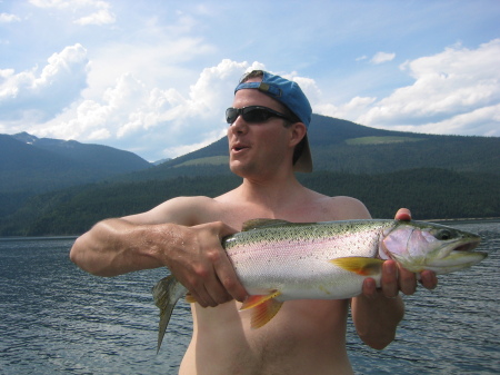Fishing Quesnel Lake, BC