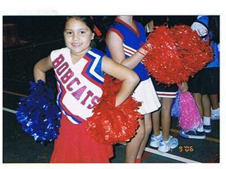 My little cheerleader!!!