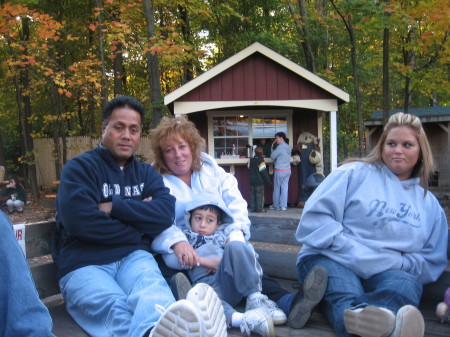 Apple Orchard 2006 with the family