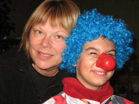 My grandson and I, Hollowe'en 2007