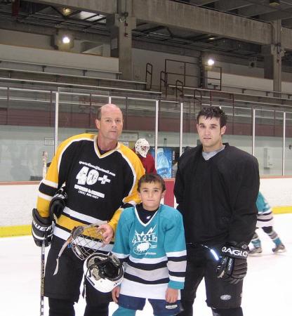 Stephen, Reece & Ryan Ice Hockey 2008