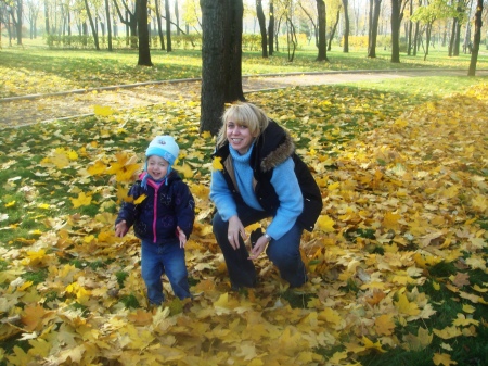 Leaves in Moscow