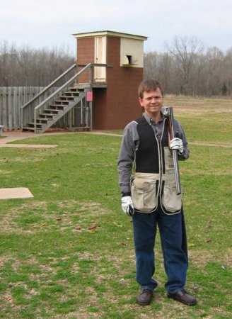 Me at the skeet range