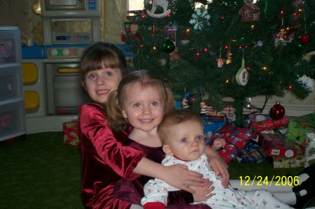 All three on Christmas Eve 2006