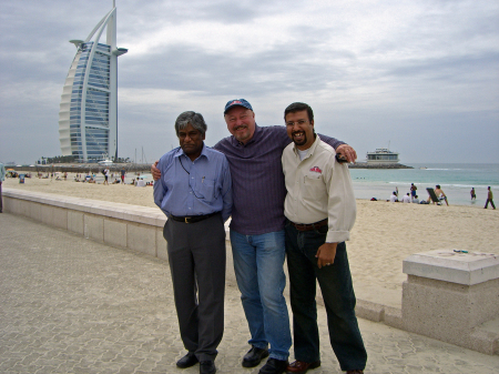 Tim and Ali in Dubai U.A.E.