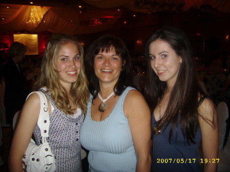 Sarah, Me and Amanda -step daughters april 2007