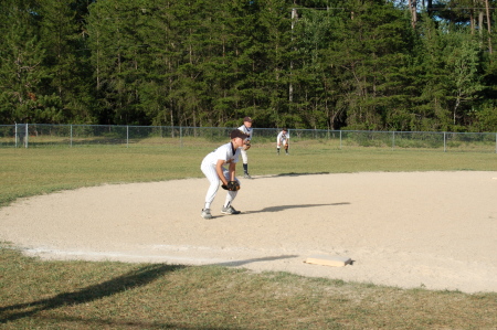 Mitchell Playing 3rd Base 07