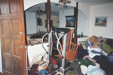 My house after Hurricane Katrina
