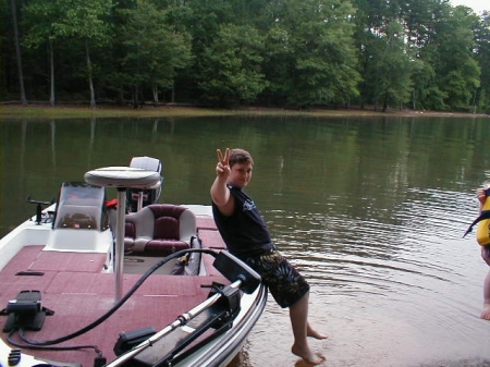 Camping at the lake- (Tyler, 2006)