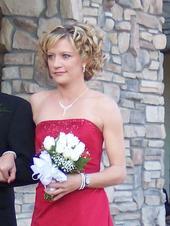 Crystal, my oldest at Lorie's wedding