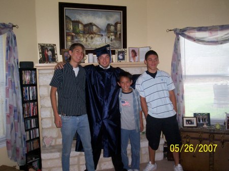 My Boy's..James, CJ, Taylor & Michael..5/07