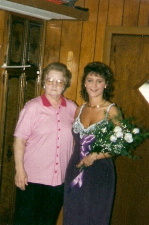 me and my grandma day of prom 97