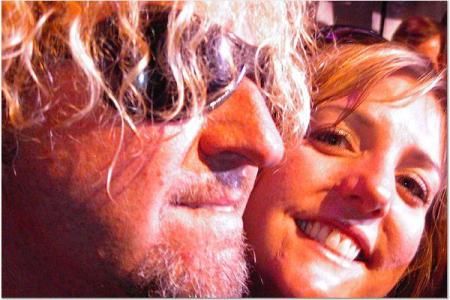 me with Sammy Hagar