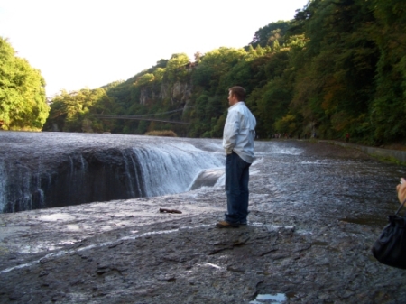 Interesting waterfall