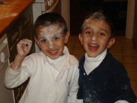 Twins Baking