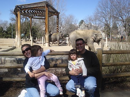 Family trip to the zoo