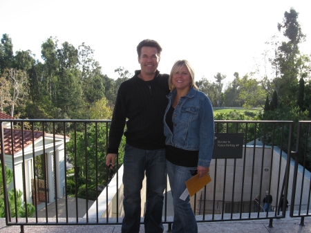 getty villa (front entrance)