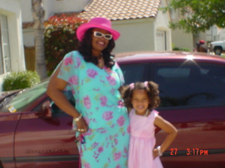 My wife and little moma