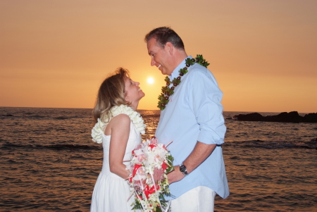 Sunset Vow Renewal