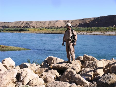 me on tigris river  iraq 2005