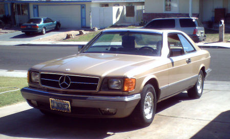 My daily ride - The Mercedes 500sec