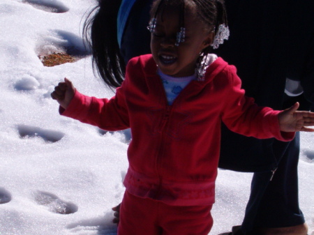 Playing in the Snow