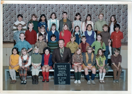 70 - 71 5th grade class Doyle Elementary