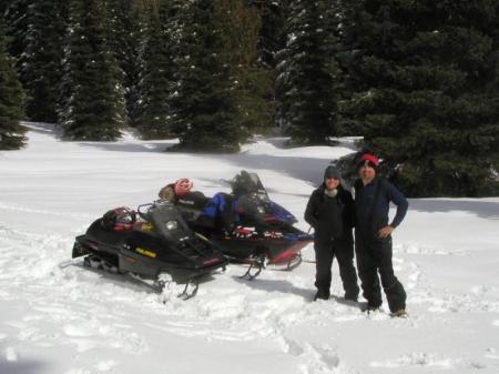 David and I again near Mt. St. Helens