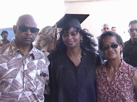 Dad, Myself & Stepmother - 2004 Graduation