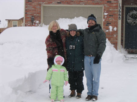 Snow in Denver, Christmas 2006