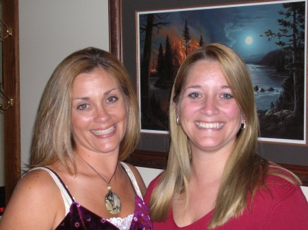 My sister Kelly and I - Oct. 2007