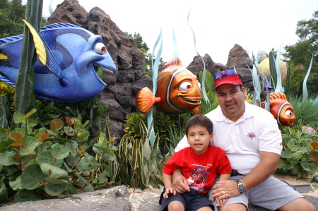 Alex and I at Disney 2006