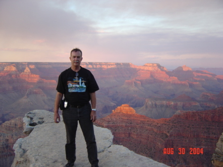 Grand Canyon South Rim at Sunset.