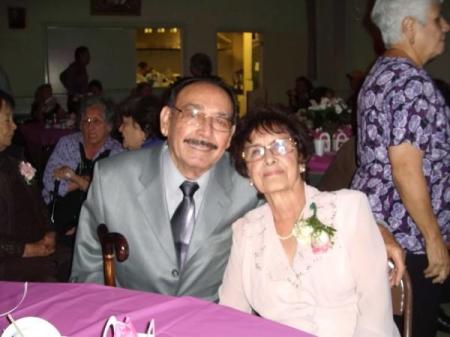 My Mom & Dad on her 80th Birthday.