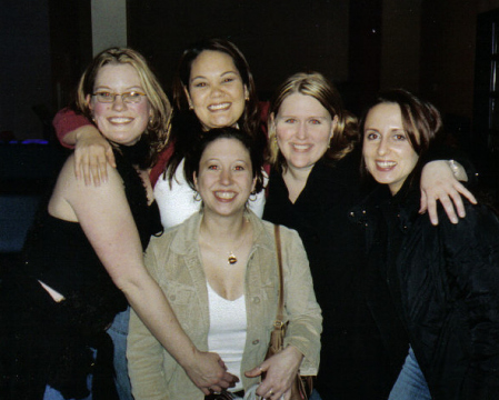 Amy, Shannon, Kari, Rita, and me