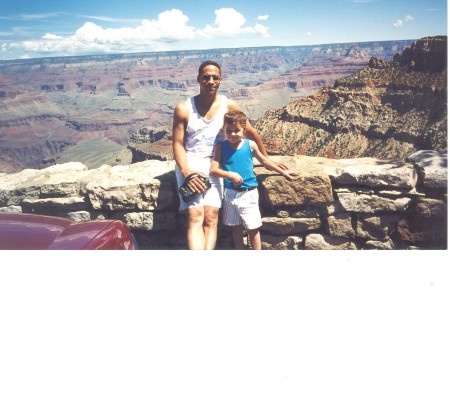 Grand Canyon my son and I