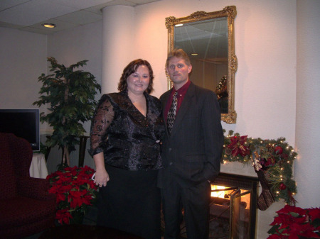 Christmas 2007 with my hubby